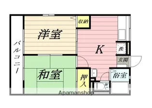 パークヴュー【2階】の間取り