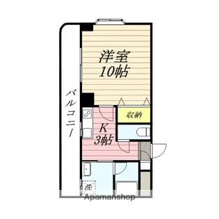 サンシーブル八乙女【5階】の間取り