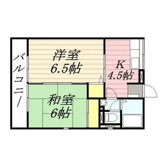 オリーブハウス【1階】の間取り