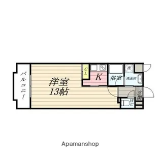 ツインプラザ幸【3階】の間取り