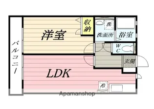 レトアMINIYONN【2階】の間取り