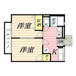 CHそれいゆ【2階】の間取り