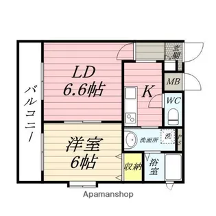 宮城県仙台市泉区泉中央1丁目【マンション】の間取り