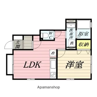 エテルノB棟【1階】の間取り