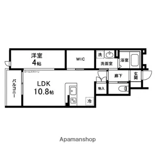 コンフォート泉ヶ丘Ⅳ【102号室】の間取り