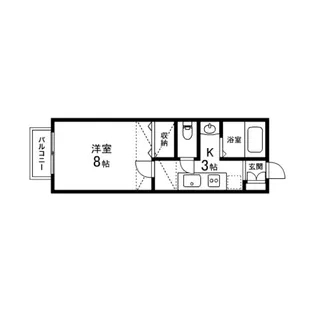 サンヒルズ国見四番館【2階】の間取り