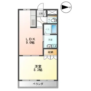 グランクリュ (GRAND CRU)【3階】の間取り