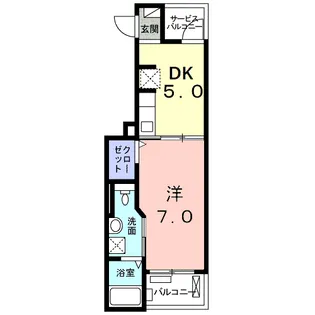 シャルール・エイト【2階】の間取り