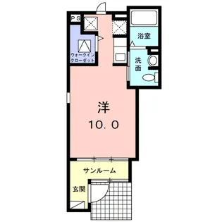 アンファミーユⅠ【1階】の間取り