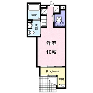フォレスト ガーデン【1階】の間取り