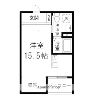 MI宮町【C号室】の間取り