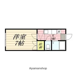 ホワイトキャッスル24番館【1階】の間取り