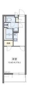 クレイノやまぼうし【305号室】の間取り