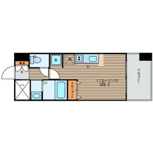 スクエア泉中央【5階】の間取り