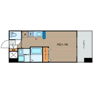 スクエア泉中央【5階】の間取り