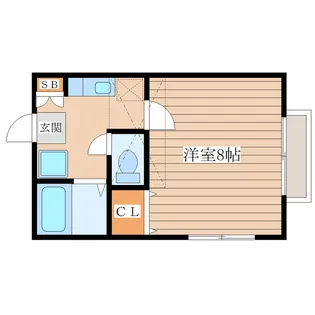 ソレアードみずほ台【2階】の間取り