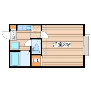 サンハイツⅤ【1階】の間取り