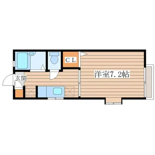 ドミールHAMADA【2階】の間取り