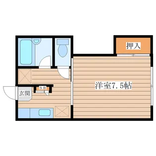 コーポ嶺【1階】の間取り