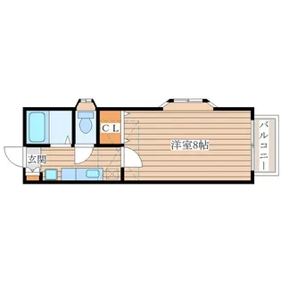 ベルパーク南吉成B【2階】の間取り