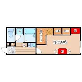 パークハイムⅤ【2階】の間取り