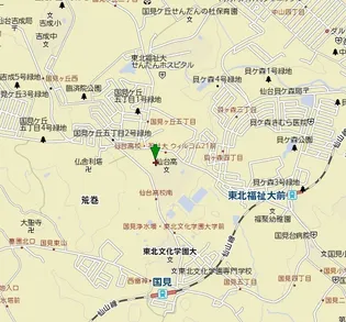 サンヒルズ国見四番館【2階】の周辺