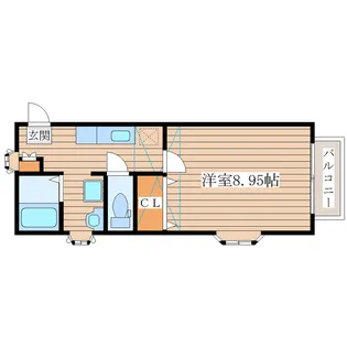 コリーヌ南光台Ⅰ番館【1階】の間取り