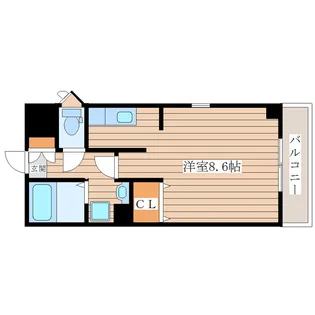 NORTH CITY50【3階】の間取り