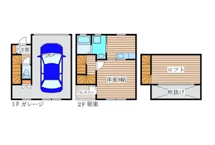 FORTRESS壱番館【1階】の間取り
