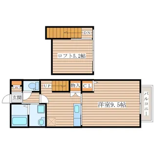 グレオンⅠ【1階】の間取り