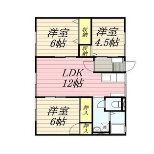 CHルモンド【2階】の間取り
