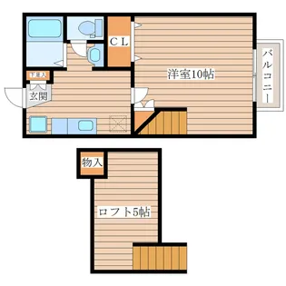 エスポワール・シャトー愛子 Ⅰ【1階】の間取り
