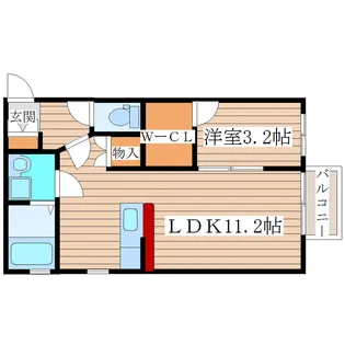 グランフォーレタウン【2階】の間取り