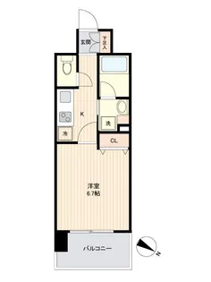 LIVECASA仙台長町【2階】の間取り