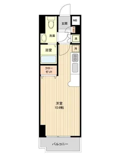 レジディア仙台本町【3階】の間取り