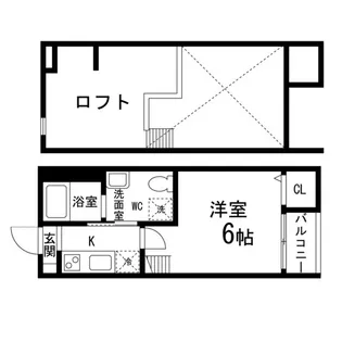 杜のアパートメントA棟【202号室】の間取り