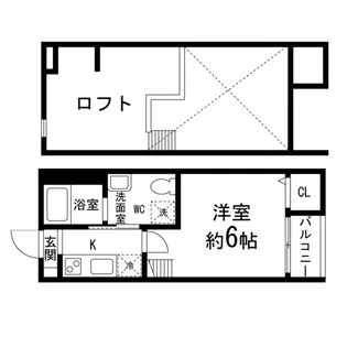 杜のアパートメントB棟【102号室】の間取り