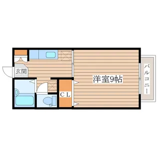 スプリングガーデンみずほ台【2階】の間取り