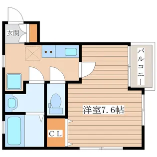 アルル【1階】の間取り