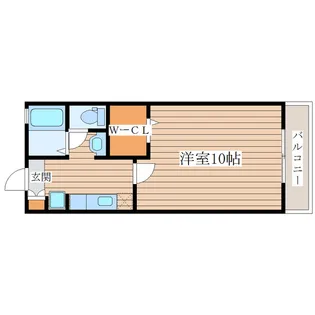 サンホームⅠ【1階】の間取り