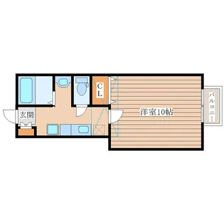 リジェール弐番館【2階】の間取り
