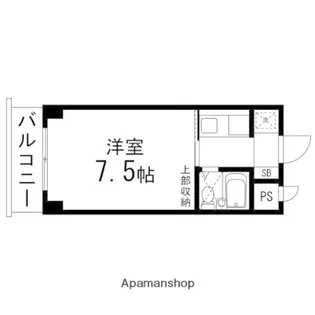 つかさ屋第一ビル【307号室】の間取り