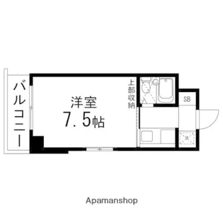 つかさ屋第一ビル【410号室】の間取り