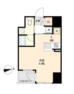 KDXレジデンス仙台駅東【12階】の間取り
