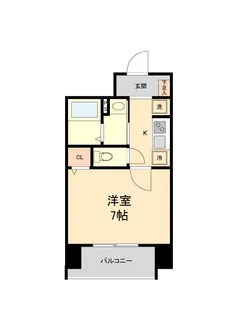HF仙台本町レジデンス【2階】の間取り