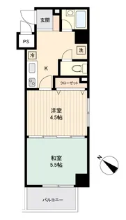 リビングステージ東仙台【3階】の間取り