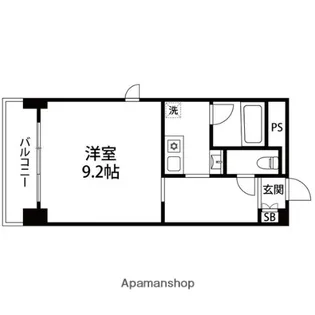 VIP仙台二日町ANNEX【606号室】の間取り