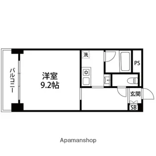 VIP仙台二日町ANNEX【505号室】の間取り
