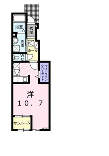 スフィーダⅠ【1階】の間取り