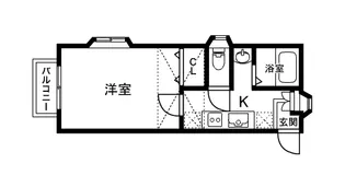 クレセール南吉成弐番館【1階】の間取り